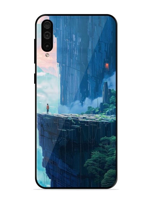 Solitude In The Sky Glossy Soft Edge Case for Samsung Galaxy A50 Chachhi