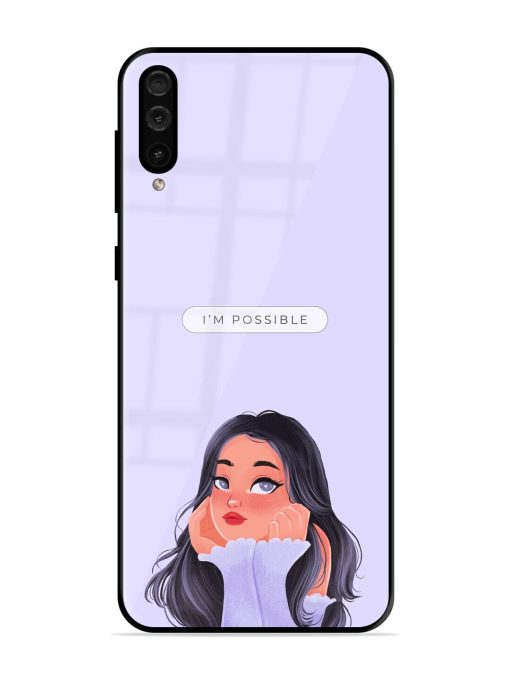 Im Possible Glossy Soft Edge Case for Samsung Galaxy A50 Chachhi