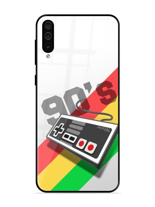 90S Nostalgia Glossy Soft Edge Case for Samsung Galaxy A50 Chachhi