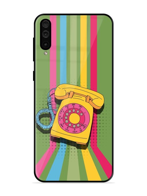 Retro Dialer Glossy Soft Edge Case for Samsung Galaxy A50 Chachhi