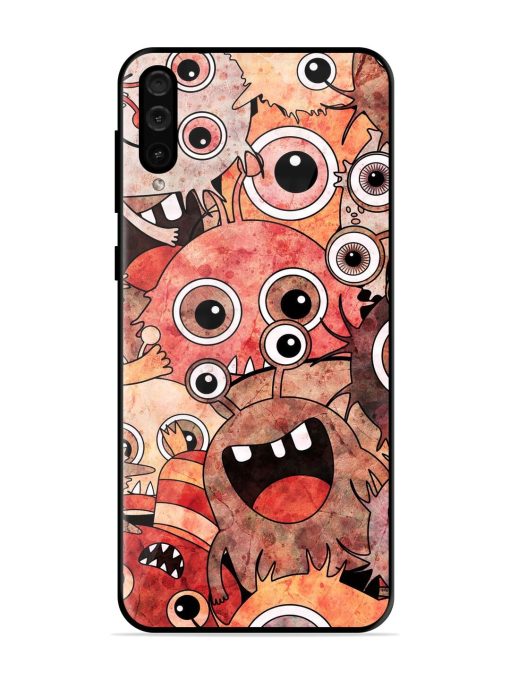 Monster Mash Glossy Soft Edge Case for Samsung Galaxy A50 Chachhi