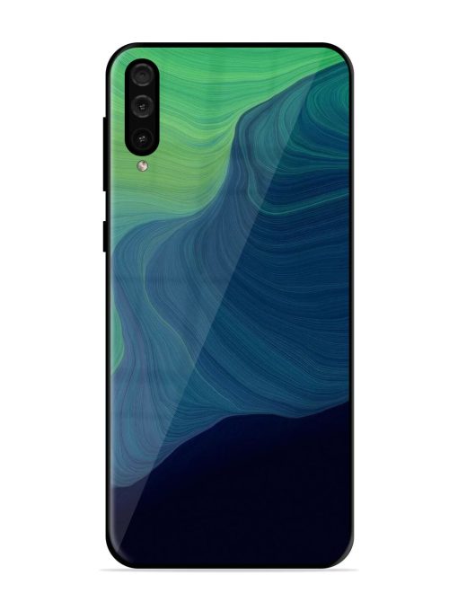 Oceanic Dreams Glossy Soft Edge Case for Samsung Galaxy A50 Chachhi