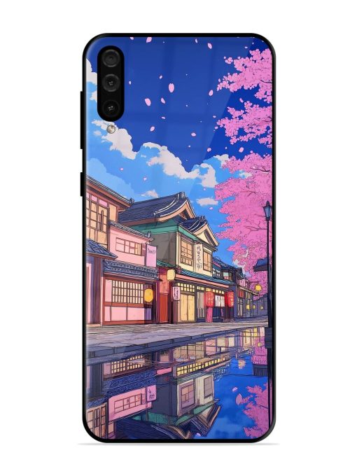 Tranquil Reflections Glossy Soft Edge Case for Samsung Galaxy A50 Chachhi