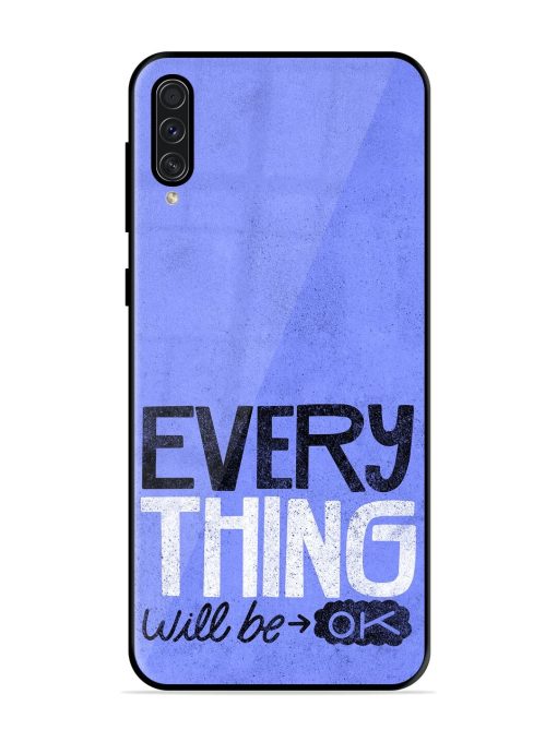 Hopeful Hues Glossy Soft Edge Case for Samsung Galaxy A50S Chachhi