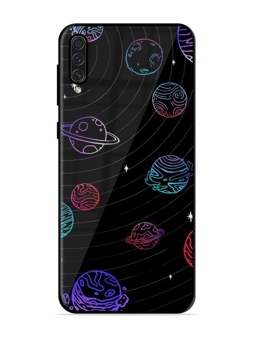 Cosmic Ballet Glossy Soft Edge Case for Samsung Galaxy A50S Chachhi