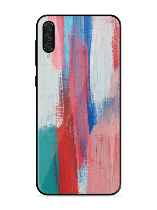 Colorful Chaos Glossy Soft Edge Case for Samsung Galaxy A50S Chachhi