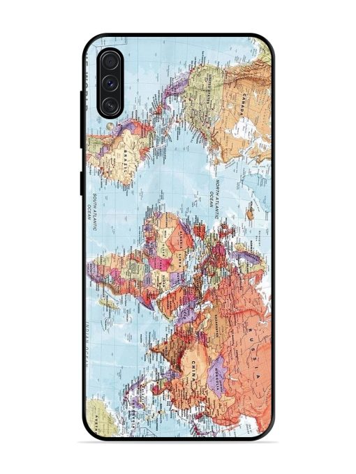 Our Blue Marble Glossy Soft Edge Case for Samsung Galaxy A50S Chachhi