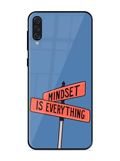 Mindset Matters Glossy Soft Edge Case for Samsung Galaxy A50S