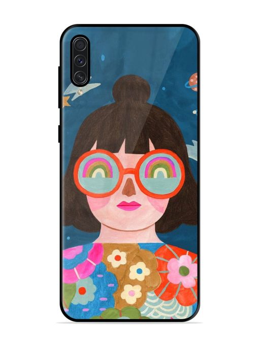 Dreamscape Vision Glossy Soft Edge Case for Samsung Galaxy A50S Chachhi