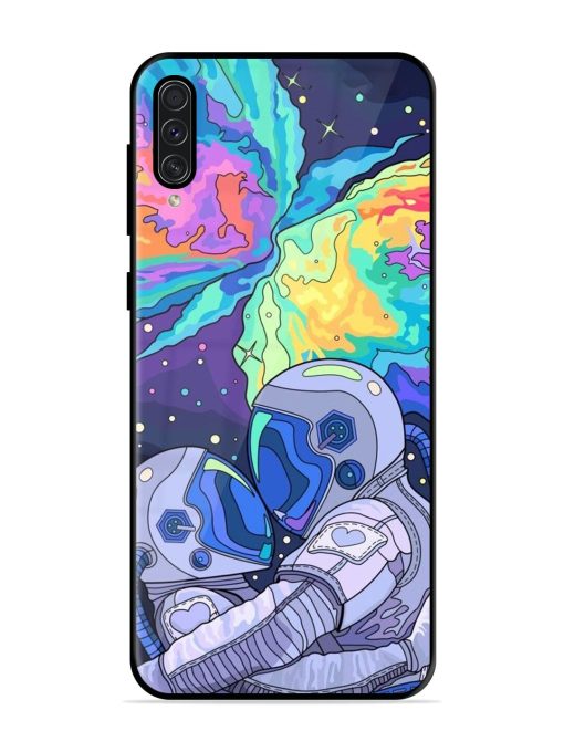 Cosmic Love Glossy Soft Edge Case for Samsung Galaxy A50S Chachhi