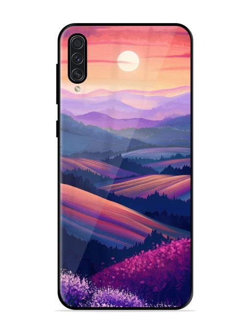 Twilight'S Embrace Glossy Soft Edge Case for Samsung Galaxy A50S Chachhi