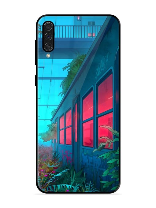 Urban Jungle Glossy Soft Edge Case for Samsung Galaxy A50S Chachhi