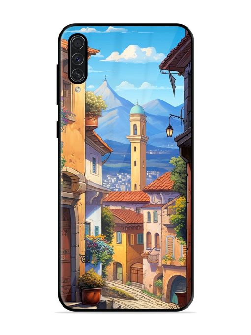 Tuscan Twilight Glossy Soft Edge Case for Samsung Galaxy A50S Chachhi