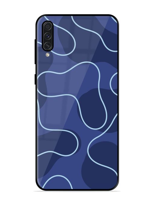 Midnight Maze Glossy Soft Edge Case for Samsung Galaxy A50S Chachhi