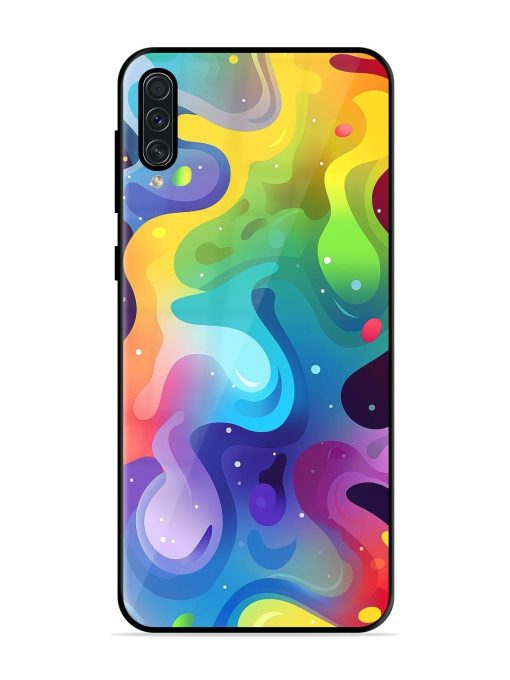 Rainbow River Glossy Soft Edge Case for Samsung Galaxy A50S Chachhi