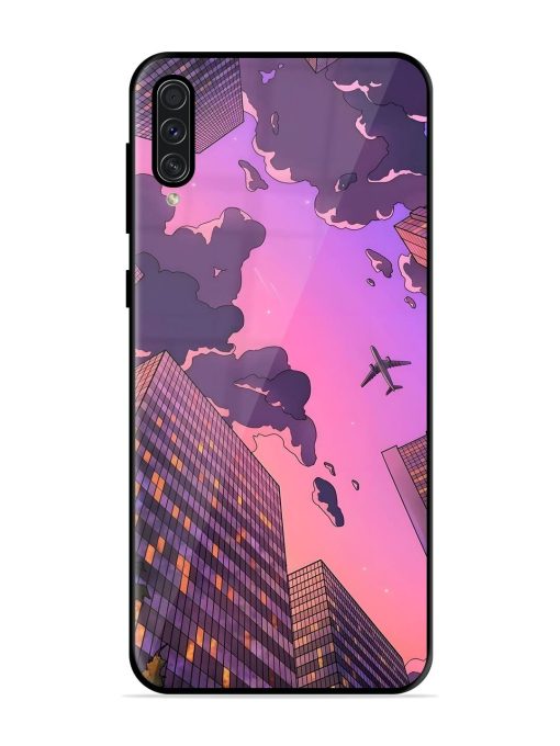 Urban Twilight Glossy Soft Edge Case for Samsung Galaxy A50S