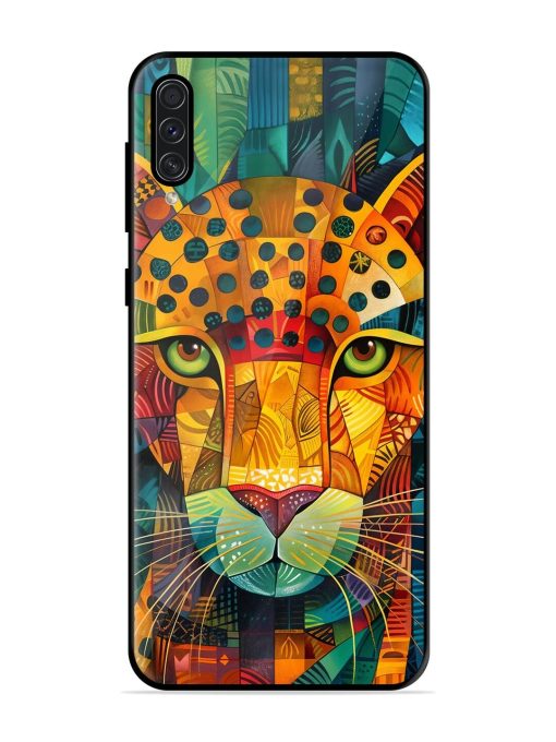 Mosaic Majesty Glossy Soft Edge Case for Samsung Galaxy A50S Chachhi