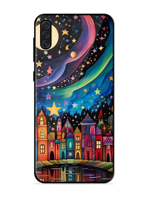 Starlit Village Glossy Soft Edge Case for Samsung Galaxy A50S Chachhi