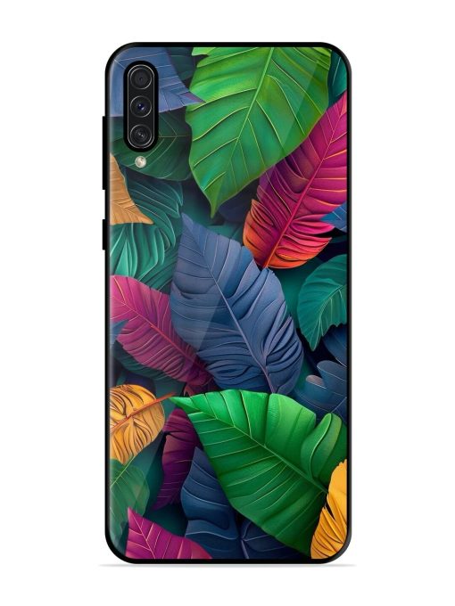 Tropical Tapestry Glossy Soft Edge Case for Samsung Galaxy A50S Chachhi