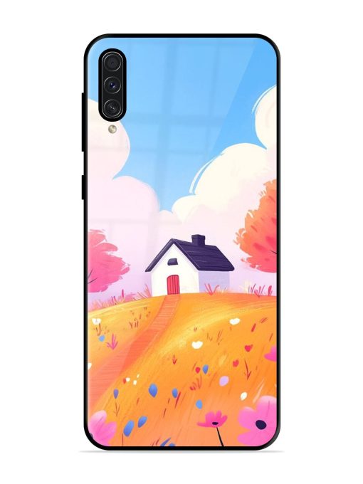 Hilltop Haven Glossy Soft Edge Case for Samsung Galaxy A50S Chachhi