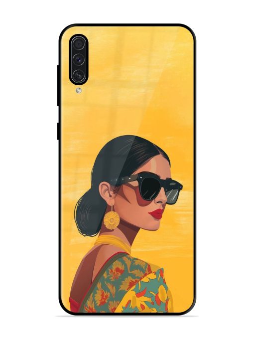 Neon Nightscape Glossy Soft Edge Case for Samsung Galaxy A50S Chachhi