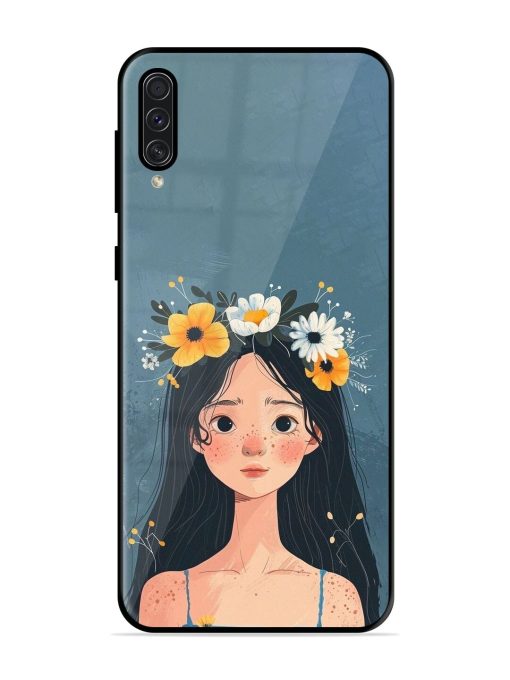 Gurl Art Glossy Soft Edge Case for Samsung Galaxy A50S Chachhi