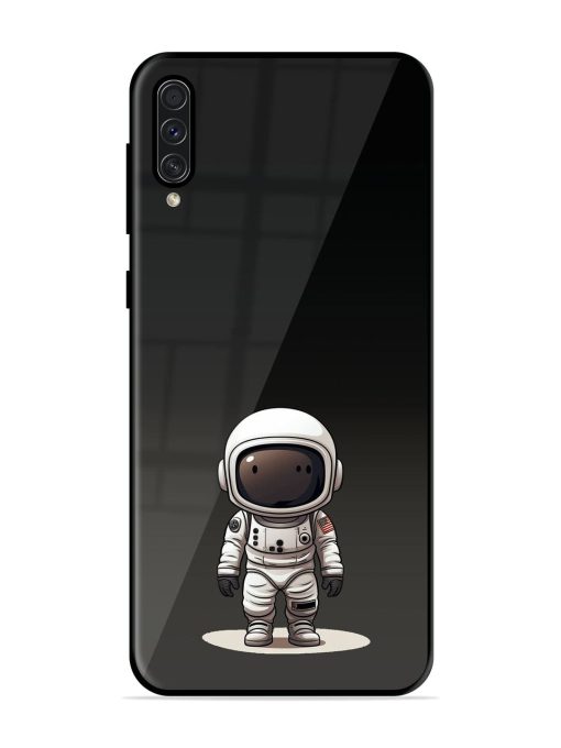 Neon Astronaut Glossy Soft Edge Case for Samsung Galaxy A50S Chachhi