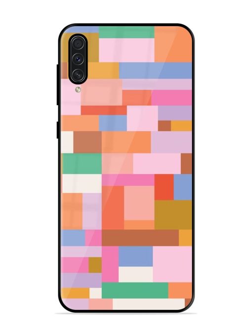 Colorful Chaos Glossy Soft Edge Case for Samsung Galaxy A50S Chachhi