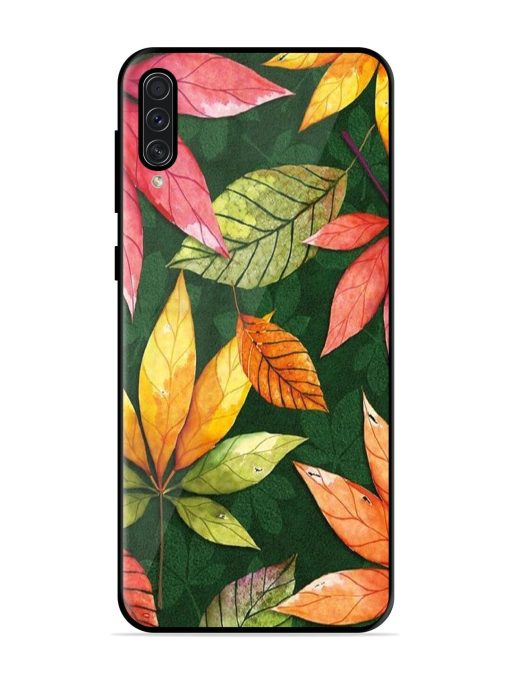 Autumn'S Embrace Glossy Soft Edge Case for Samsung Galaxy A50S Chachhi