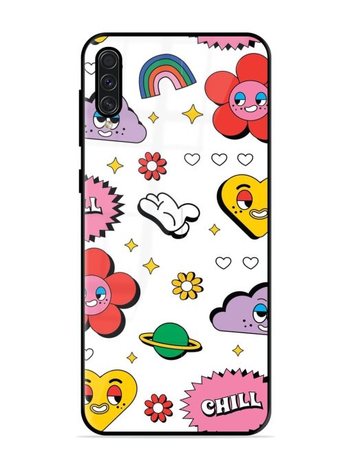 Whimsical Wonderland Glossy Soft Edge Case for Samsung Galaxy A50S Chachhi