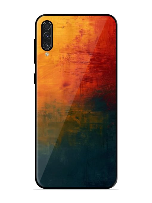 Golden Hour Canvas Glossy Soft Edge Case for Samsung Galaxy A50S Chachhi