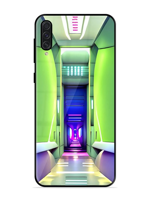 Neon Corridor Glossy Soft Edge Case for Samsung Galaxy A50S