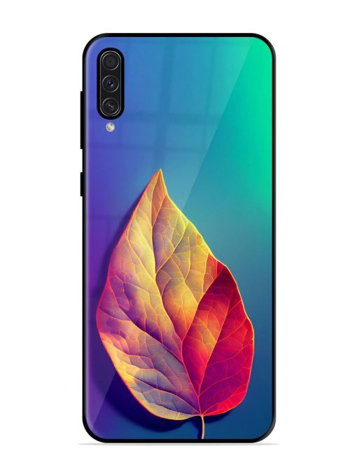 Autumn'S Embrace Glossy Soft Edge Case for Samsung Galaxy A50S Chachhi