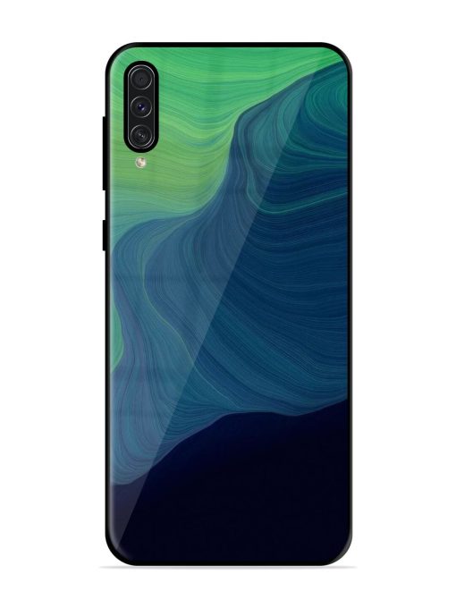 Oceanic Dreams Glossy Soft Edge Case for Samsung Galaxy A50S Chachhi