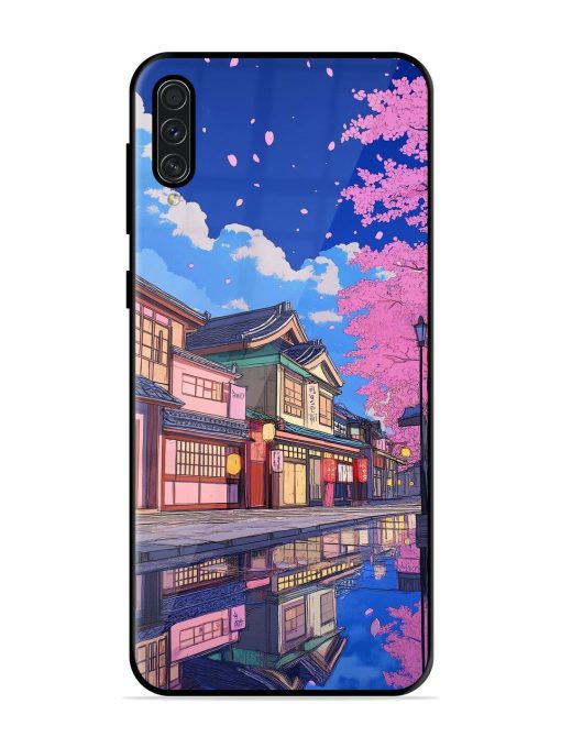 Tranquil Reflections Glossy Soft Edge Case for Samsung Galaxy A50S Chachhi