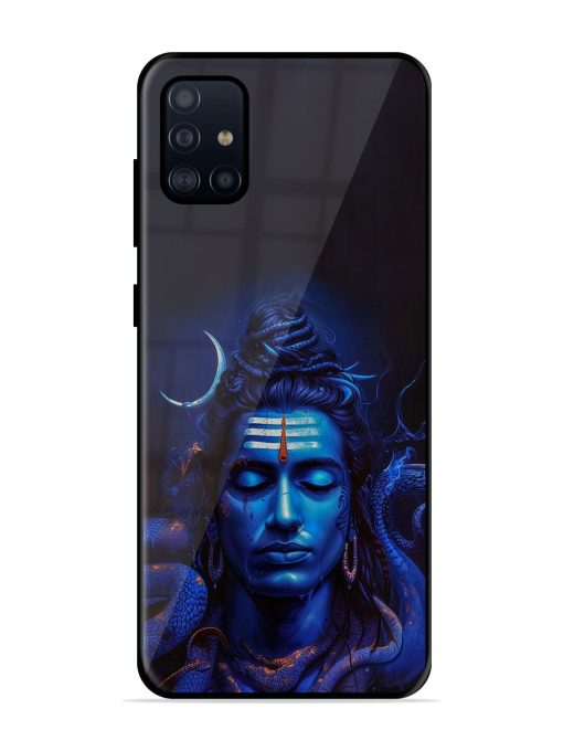 Mystic Mahadev Glossy Soft Edge Case for Samsung Galaxy A51 Chachhi