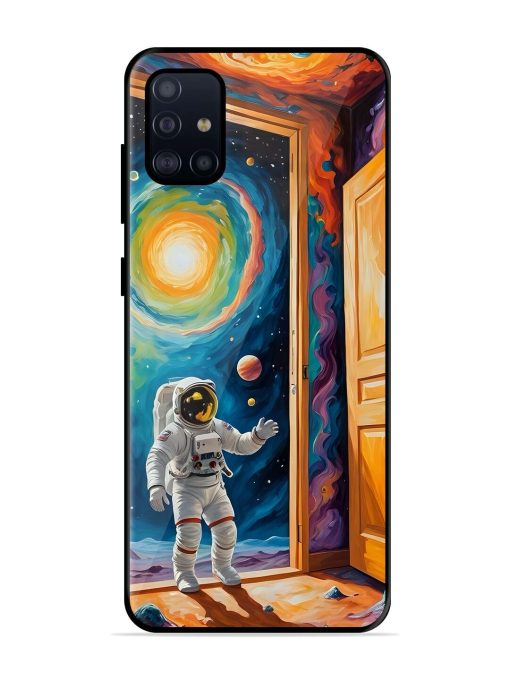 Artistic Space Glossy Soft Edge Case for Samsung Galaxy A51 Chachhi