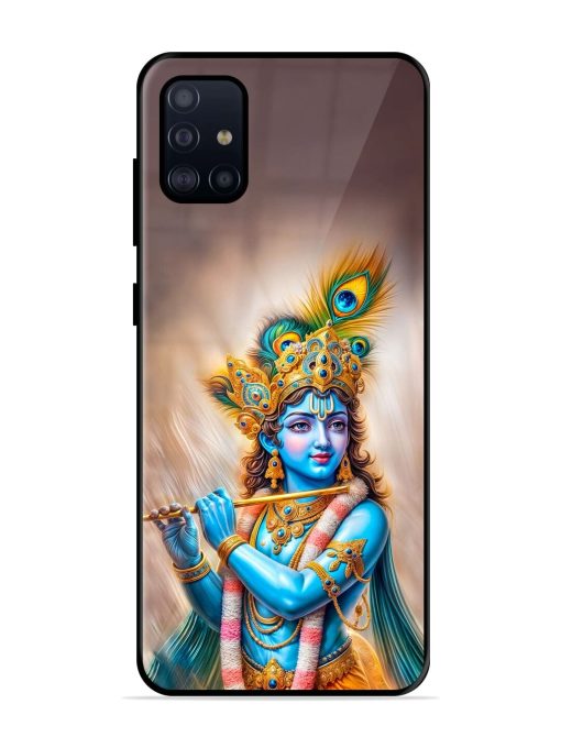 Divine Krishna Glossy Soft Edge Case for Samsung Galaxy A51 Chachhi