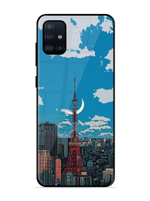 Tokyo Twilight Glossy Soft Edge Case for Samsung Galaxy A51 Chachhi