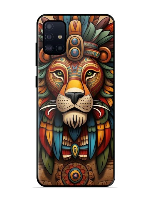 Aztec Majesty Glossy Soft Edge Case for Samsung Galaxy A51 Chachhi