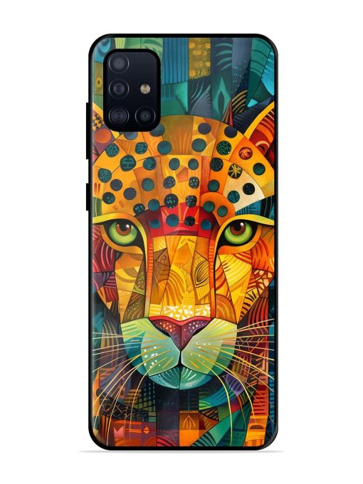 Mosaic Majesty Glossy Soft Edge Case for Samsung Galaxy A51