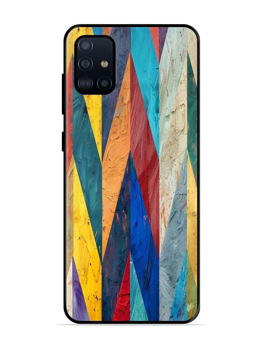 Abstract Tapestry Glossy Soft Edge Case for Samsung Galaxy A51 Chachhi