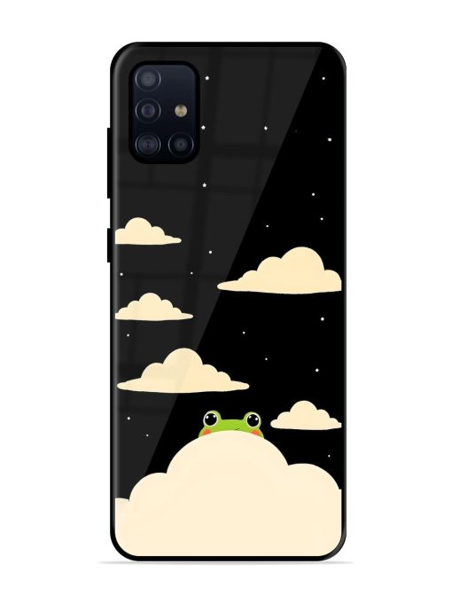 Froggy Night Sky Glossy Soft Edge Case for Samsung Galaxy A51