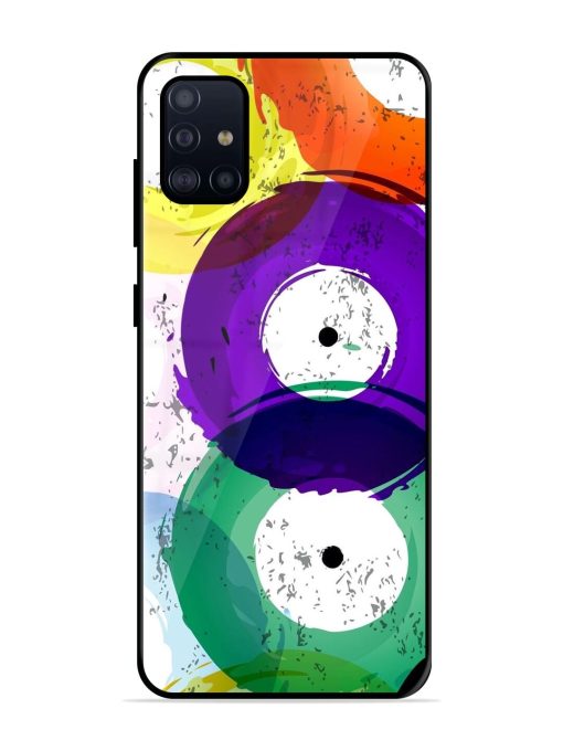 Vinyl Vibrations Glossy Soft Edge Case for Samsung Galaxy A51 Chachhi