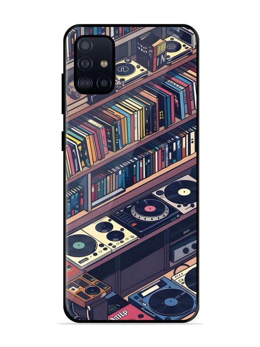 Music Lover'S Haven Glossy Soft Edge Case for Samsung Galaxy A51 Chachhi