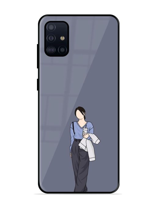 Simple Elegance Glossy Soft Edge Case for Samsung Galaxy A51