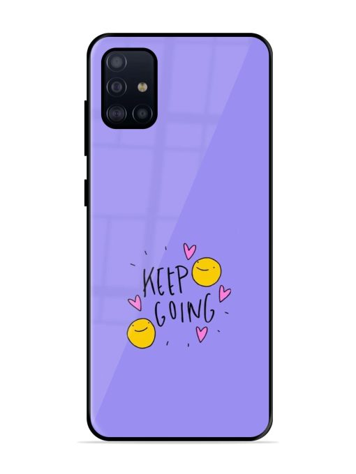 Smiling Through It All Glossy Soft Edge Case for Samsung Galaxy A51 Chachhi