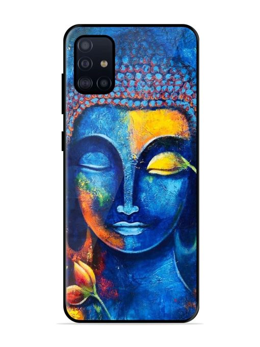 Enlightened Serenity Glossy Soft Edge Case for Samsung Galaxy A51 Chachhi