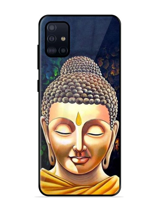 Buddha Face Glossy Soft Edge Case for Samsung Galaxy A51 Chachhi