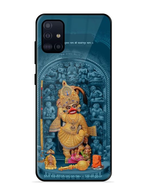 Divine Grace Of Shri Kashtabhanjandev Glossy Soft Edge Case for Samsung Galaxy A51 Chachhi